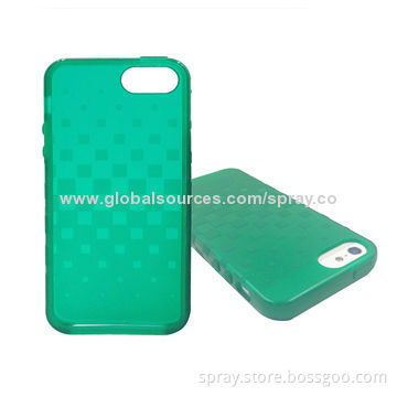 Fashion Design Transparent Soft TPU Case Covers for iPhone 5/5S